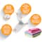 12 Pack: VELCRO Brand Sleek & Thin™ Stick On White Fastener Roll